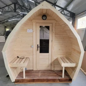 Leaf Shaped Sauna (W-2.25m, L-2.80m, H-2.50m)